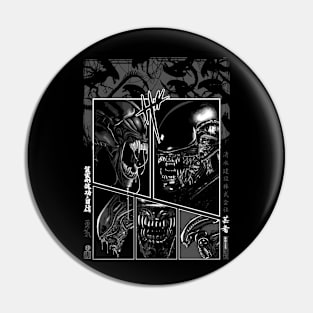 Alien Manga Pin