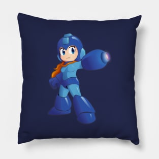 Female Megaman or... Megawoman Pillow