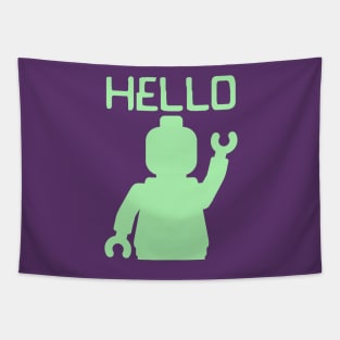 Minifig Hello Tapestry