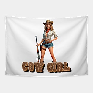 Cowgirl Tapestry