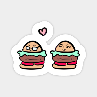 Hamburger Lovers Magnet