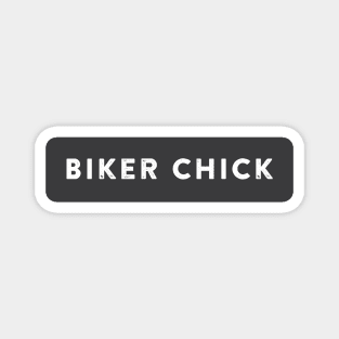 biker chick Magnet