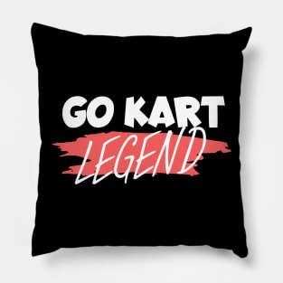 Go kart legend Pillow