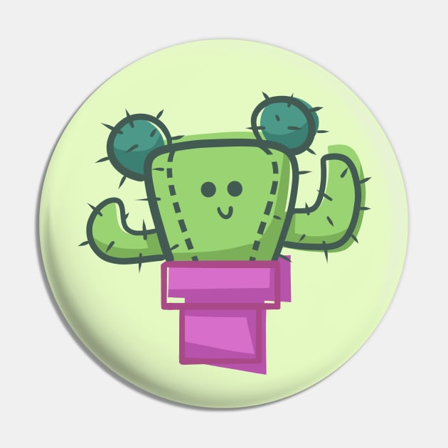 Cactus Family - Teen Girl Pin by Studio Mootant