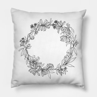 Flower Crown Pillow