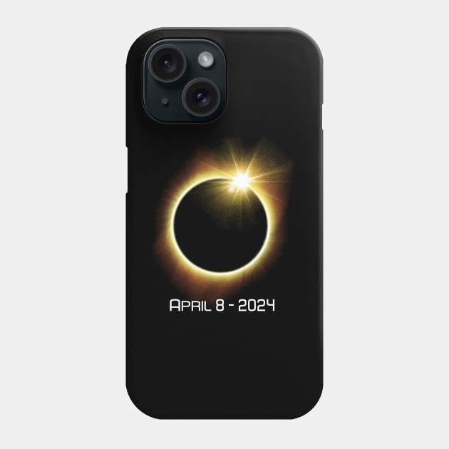 April 8 2024 totality Sun Eclipse Phone Case by star trek fanart and more