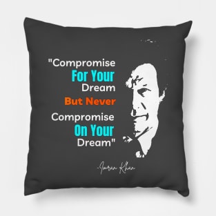 Imran Khan Qoute Pillow