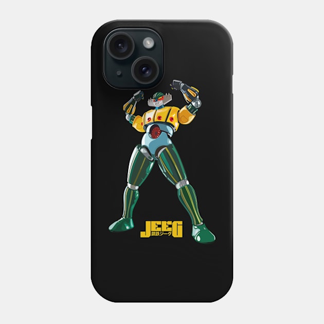 Jeeg Phone Case by JORDYGRAPH