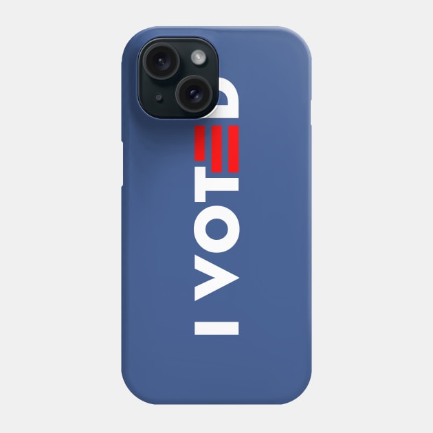 I VOTED (for biden) Phone Case by jonah block