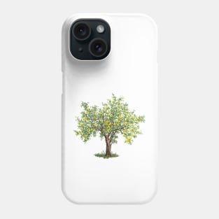 November birthday lemon tree Phone Case