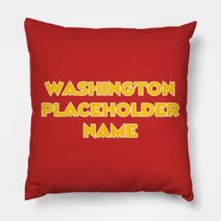 WASHINGTON FOOTBALL TEAM Pillow