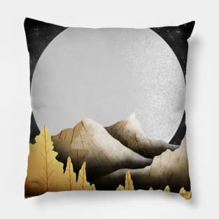 The Great White Moon Pillow