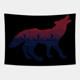 Wolves of the Sea III Recolour II Tapestry