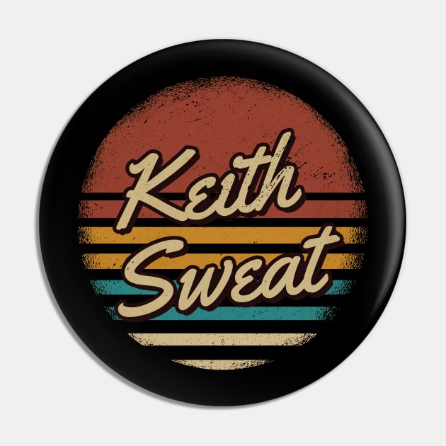 Keith Sweat Retro Style Pin by JamexAlisa