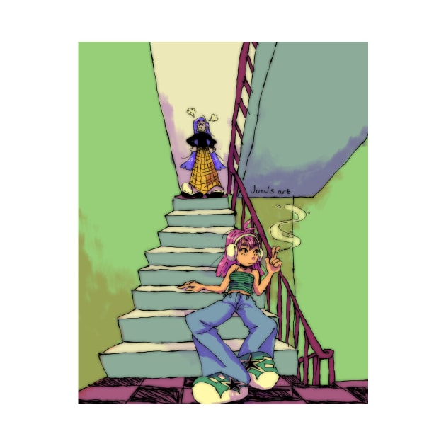 stairwell smoker by juulsart