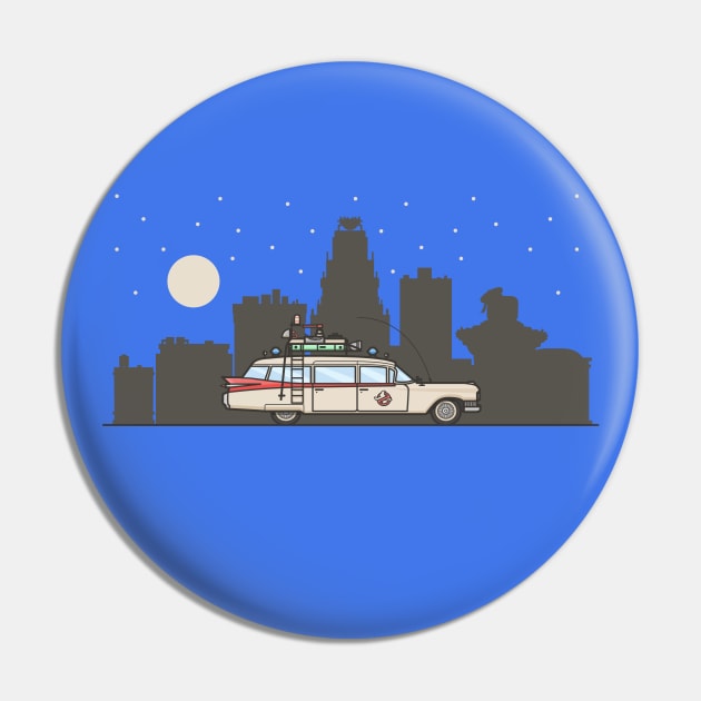 Ghostbusters Ecto-1 Pin by MGulin