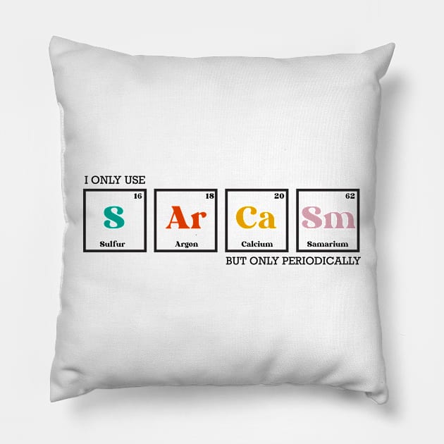 SarCasm Pillow by ExprEssie