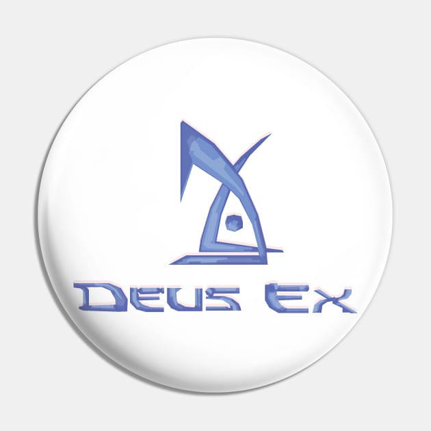 Deus Ex OG Logo Pin by Dragin556