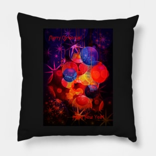 Bright Christmas balls Pillow