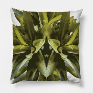Face of Agave Pillow