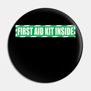 First Aid Kit Inside Sticker, Self Adhesive First Aid Kit Industrial Pin