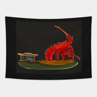 Kingston the big lobster Tapestry