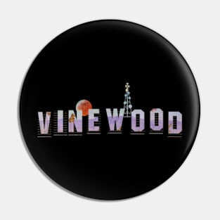 "VINEWOOD" Los Santos GTA V Print Pin