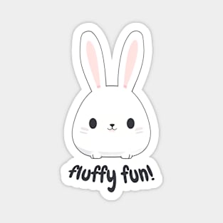 Fluffy Fun! Magnet