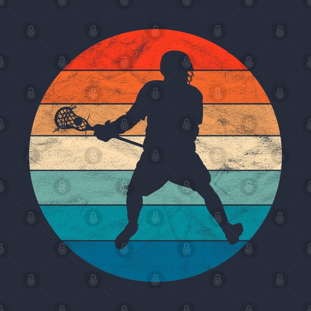 Vintage Lacrosse Player by ChadPill