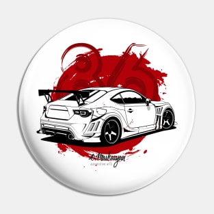 GT86 Hachiroku Pin