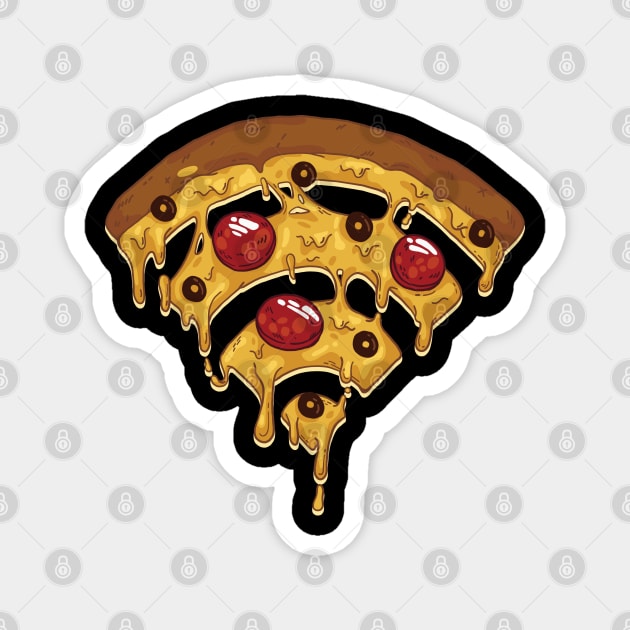 pizza wi-fi Magnet by Noveldesigns