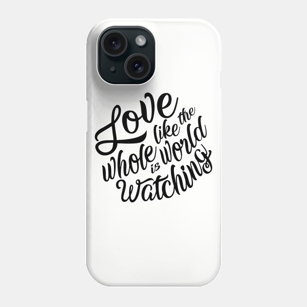 The Whole World Phone Case by josietakestheworld