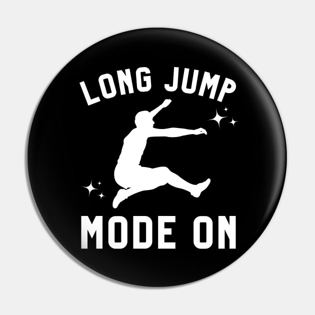 Long Jump Pin by footballomatic
