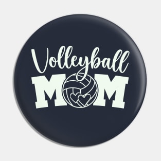 Practice Volleyball Mom Life Senior Volleyball Mama Mother's Day Pin