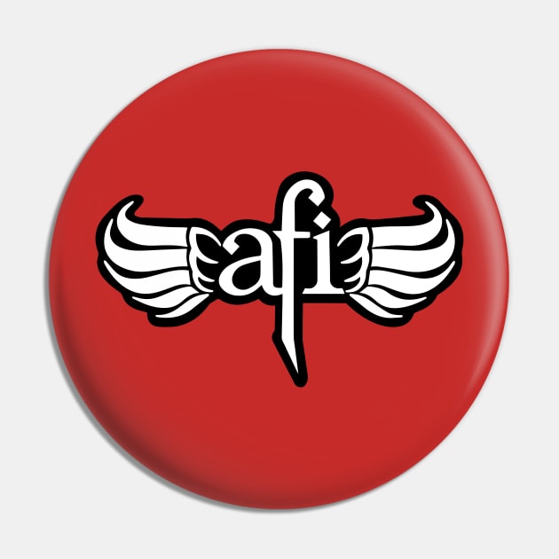 Vintage AFI band Pin by tiranntrmoyet