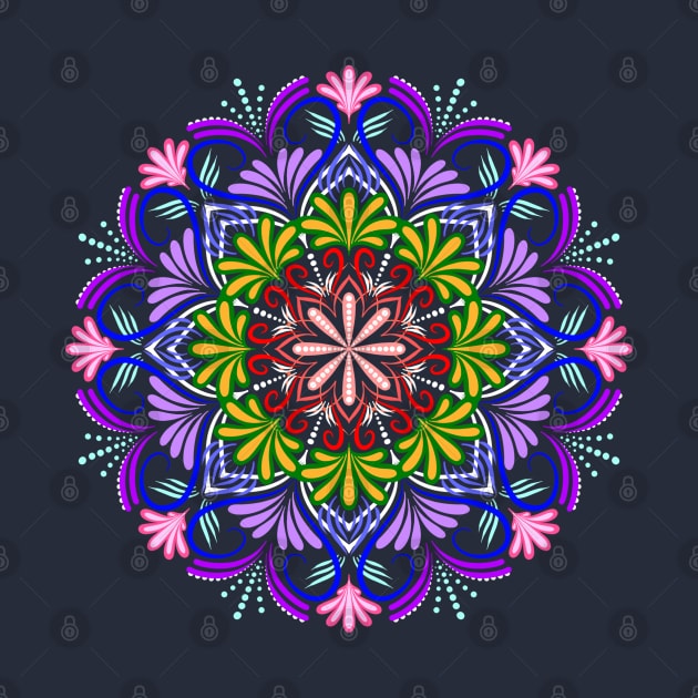 Floral Mandala by Shine Design Blossom