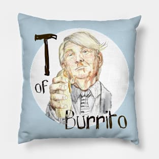 T of Burrito Pillow