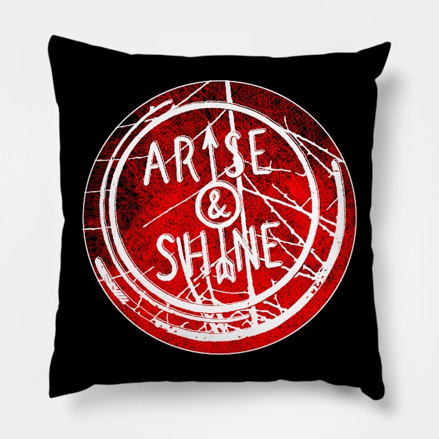 Arise and Shine Pillow by joyjeff