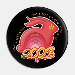 Year of the Rabbit 2023 - Chinese New Year Pin