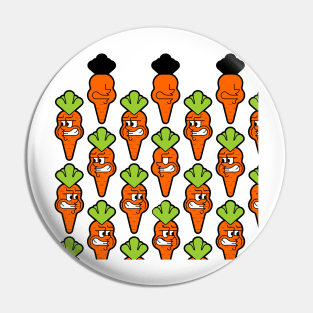 Cute Carrot Pattern Pin