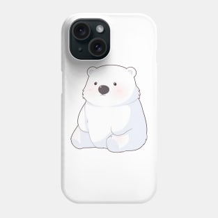 Cute baby polar bear Phone Case