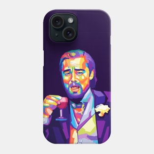 Dicaprio Laugh Meme Wpap Pop Art Phone Case