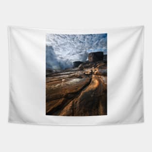 Splash on the rocks along the Bouddi Coastline on NSW Central Coast Tapestry