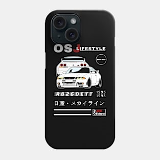 R33 OSJ LifeStyle [Black Edition] Phone Case