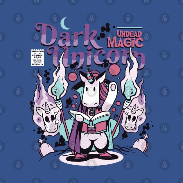 Dark Unicorn Comic by Safdesignx