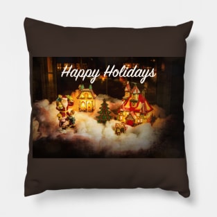 Happy Holidays Pillow