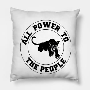 Black Panther Party Pillow