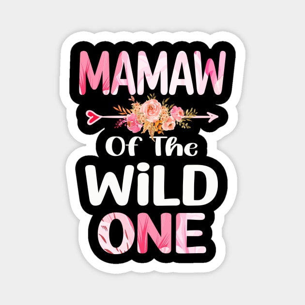 mamaw of the wild one mamaw Magnet by Bagshaw Gravity