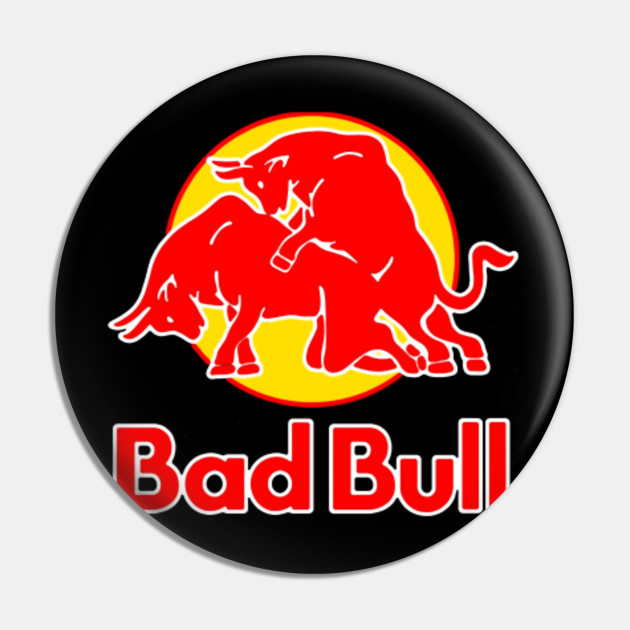 Bad Bull Funny Red Bull Logo Sex Graphic Parody Parodys Alfiler Teepublic Mx