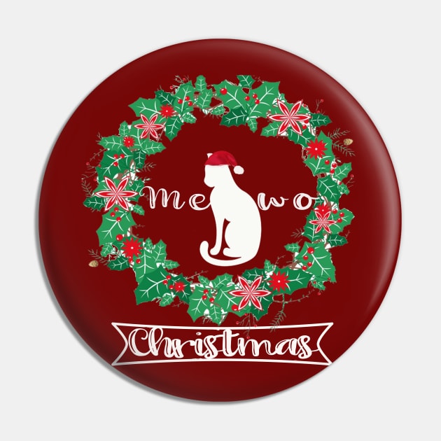 mewo christmas t-shirt. new year Pin by cloud